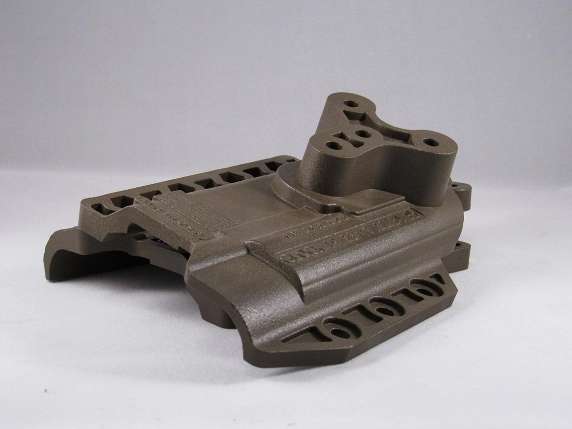 Plastic Injection Molded Holster Part