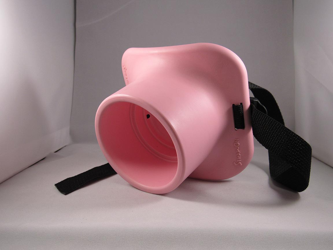 Plastic Strap-On Cup Holder