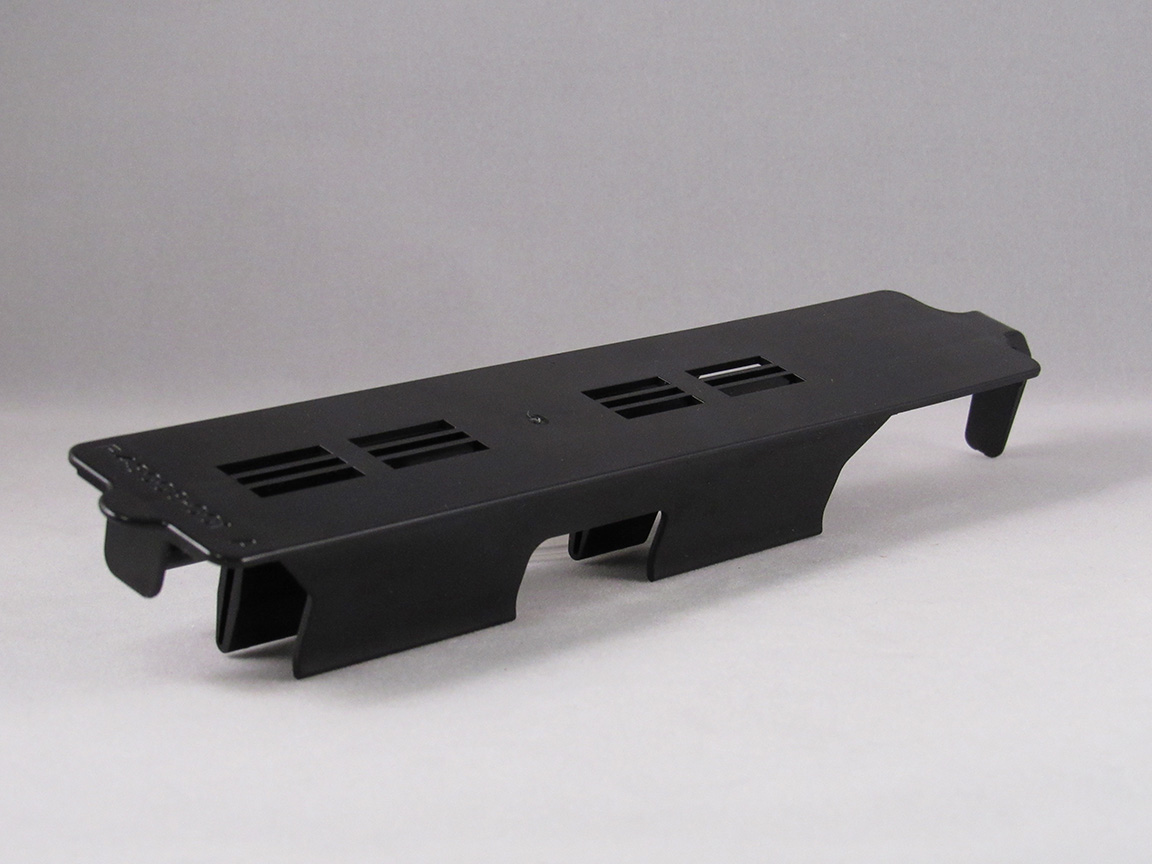 plastic fabricated antistatic part from injection molded PC ABS alloy