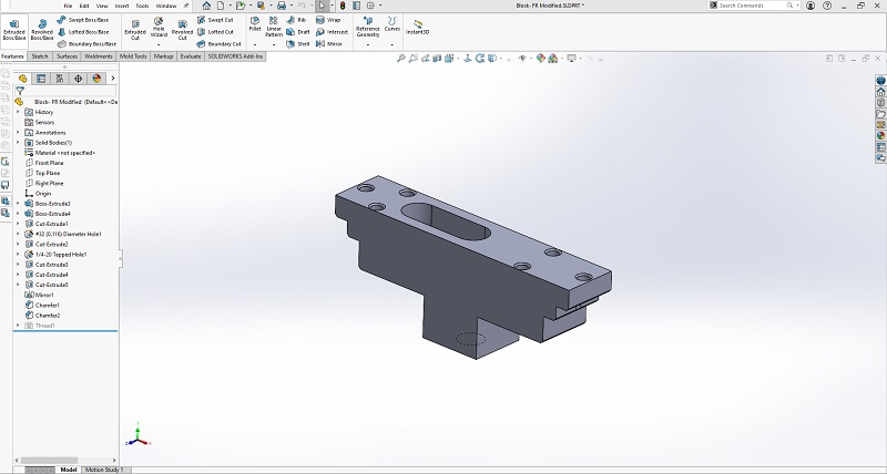 3D Design File for Plastic Part Manufacturing Process