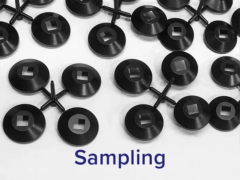 Product Sampling for Plastic Molding Process